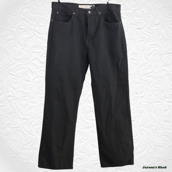 GAP - Men's 35X32" Boot Fit Grey Cotton Pants - Picture 1 of 2